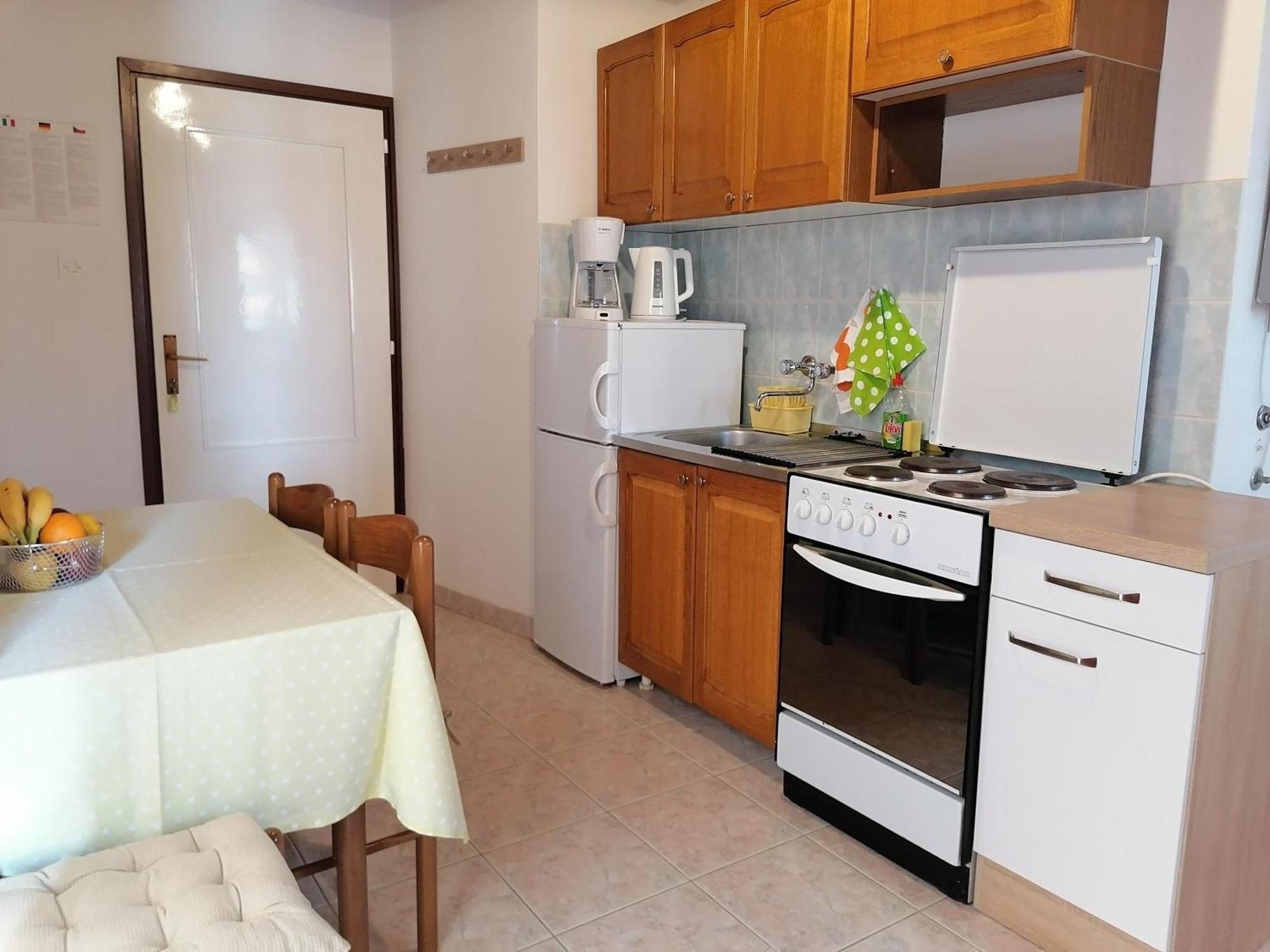 Mirjana F Apartaments Baška Quarto foto