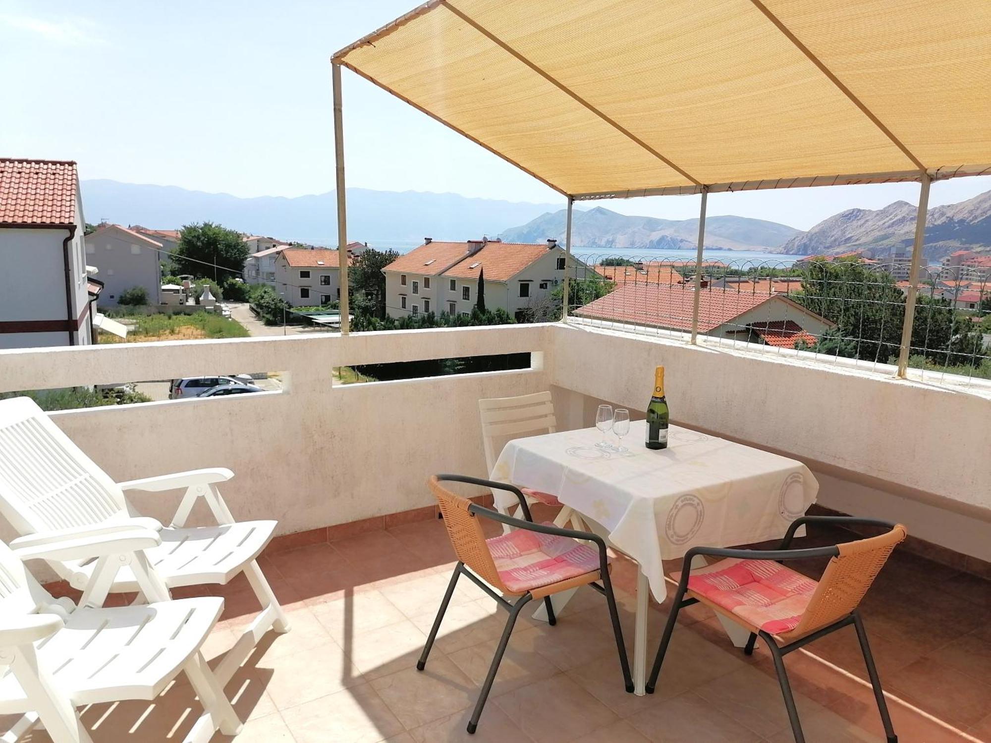 Mirjana F Apartaments Baška Quarto foto
